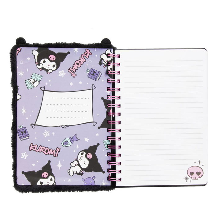 Paladone Products Sanrio Libreta Kuromi Fluffy