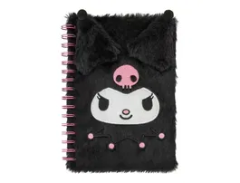 PALADONE Cuaderno A5 Fluffy Kuromi Hello Kitty