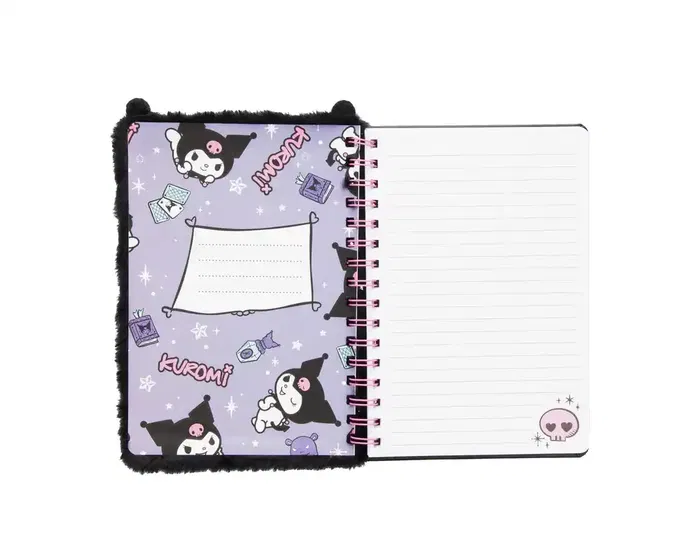 PALADONE Cuaderno A5 Fluffy Kuromi Hello Kitty
