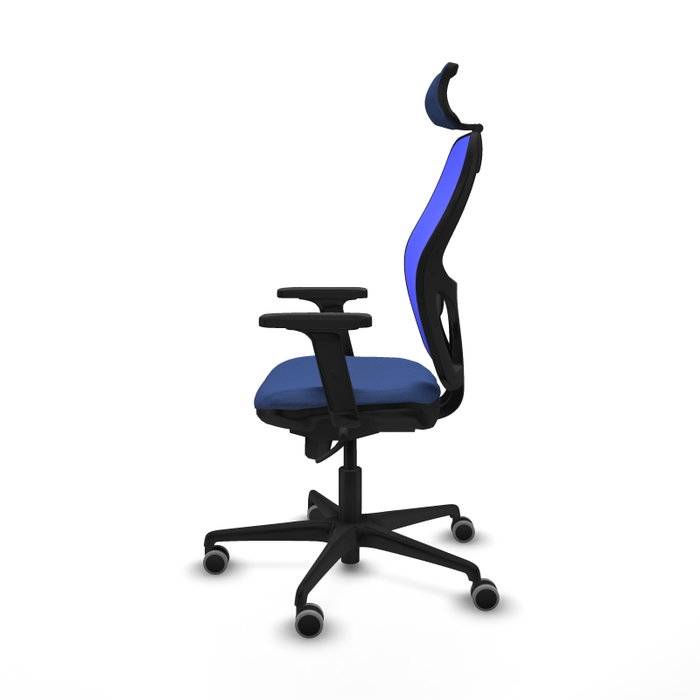 PIQUERAS Y CRESPO Silla de oficina Jorquera azul marino y azul PIQUERAS Y CRESPO Silla de oficina Jorquera azul marino y azul