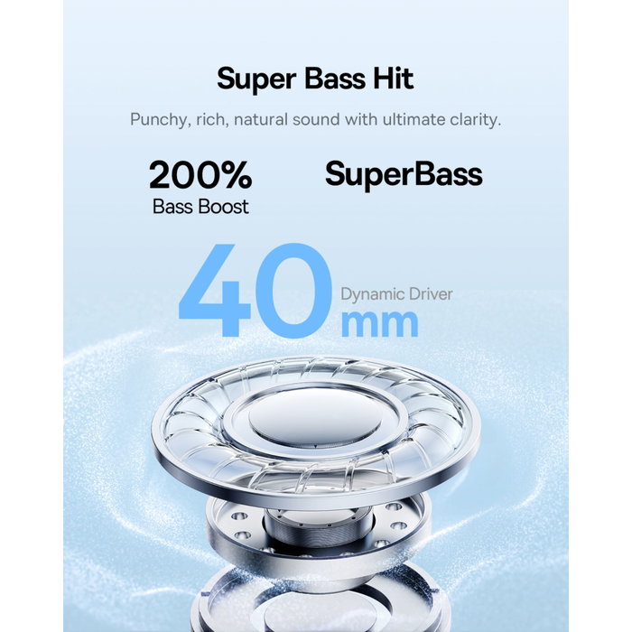 Baseus Bass BH1 Lite Wireless Headphones Cosmic Black Baseus Bass BH1 Lite Wireless Headphones Cosmic Black