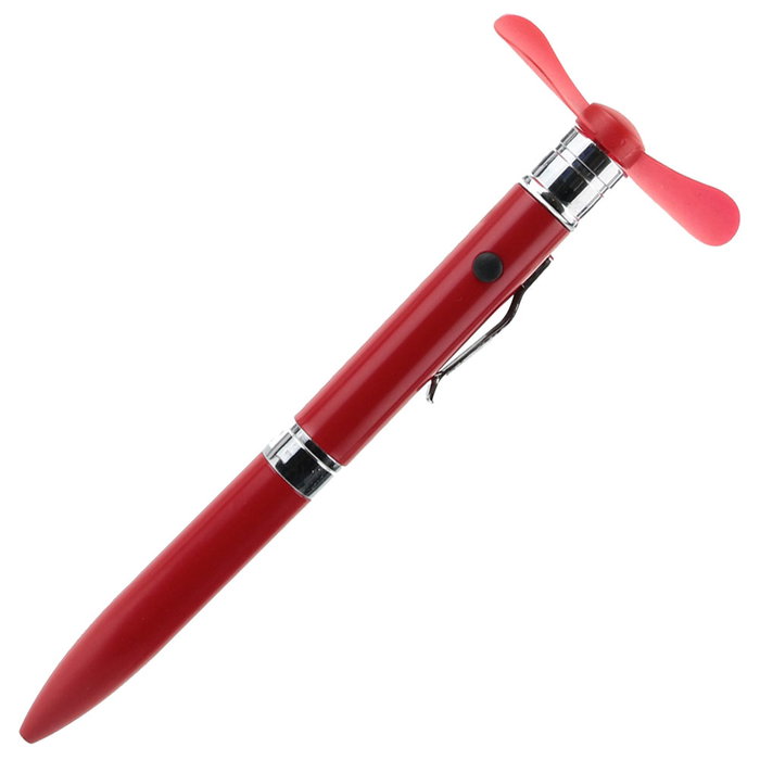 Mister Gadget Bolígrafo Ventilador con Tinta Negra - Colores Surtidos (Rojo, Negro, Azul, Blanco) Mister Gadget Bolígrafo Ventilador con Tinta Negra - Colores Surtidos (Rojo, Negro, Azul, Blanco)