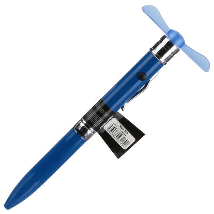 Mister Gadget Bolígrafo Ventilador con Tinta Negra - Colores Surtidos (Rojo, Negro, Azul, Blanco) Mister Gadget Bolígrafo Ventilador con Tinta Negra - Colores Surtidos (Rojo, Negro, Azul, Blanco)