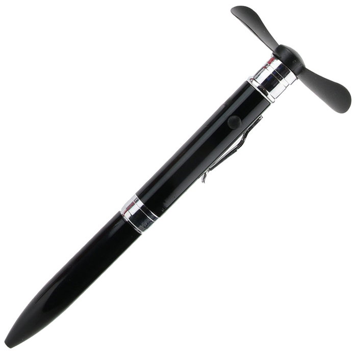 Mister Gadget Bolígrafo Ventilador con Tinta Negra - Colores Surtidos (Rojo, Negro, Azul, Blanco) Mister Gadget Bolígrafo Ventilador con Tinta Negra - Colores Surtidos (Rojo, Negro, Azul, Blanco)