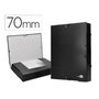 Liderpapel Carpeta proyectos folio lomo 70mm negra