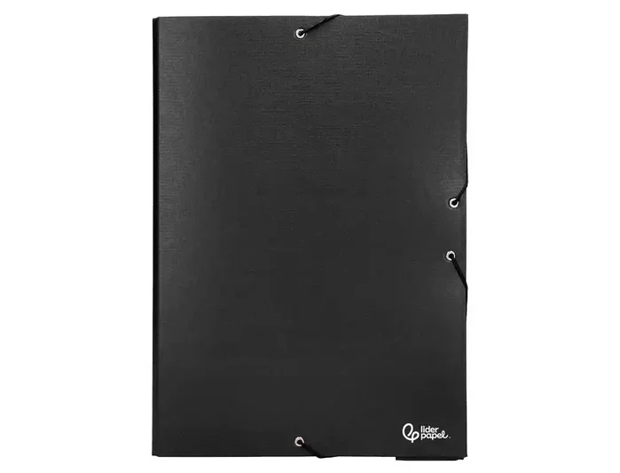 Liderpapel Carpeta proyectos folio lomo 70mm negra Liderpapel Carpeta proyectos folio lomo 70mm negra
