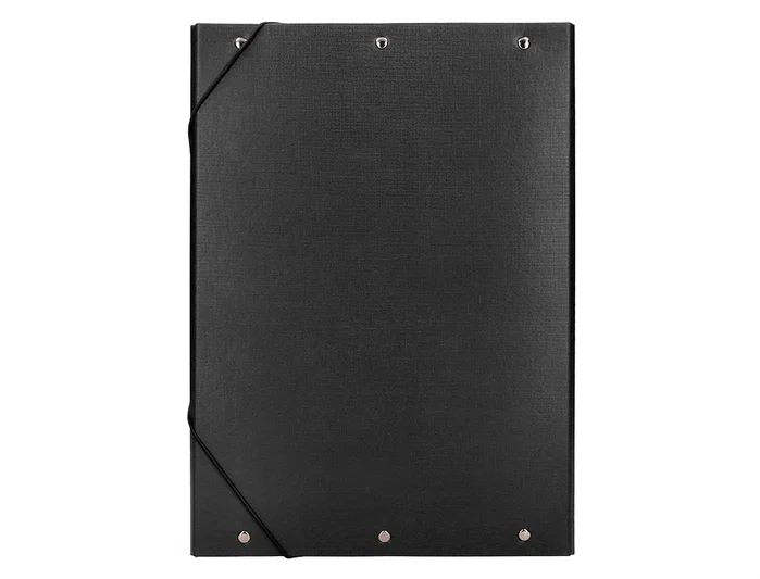 Liderpapel Carpeta de proyectos folio lomo 70mm negra