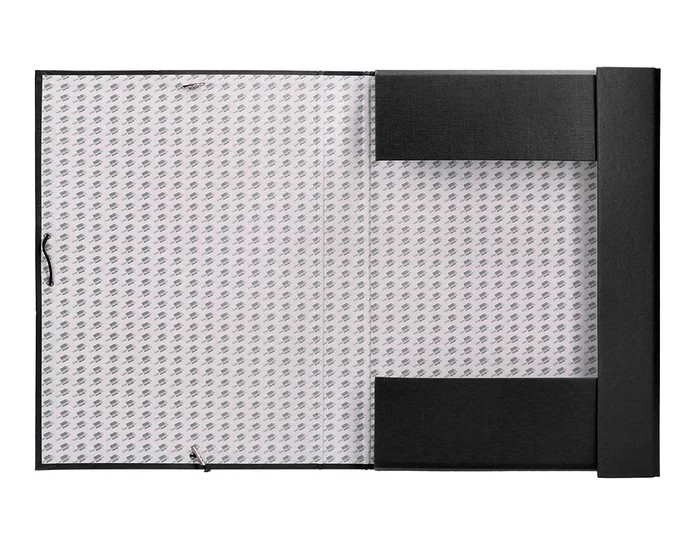 Liderpapel Carpeta de proyectos folio lomo 70mm negra