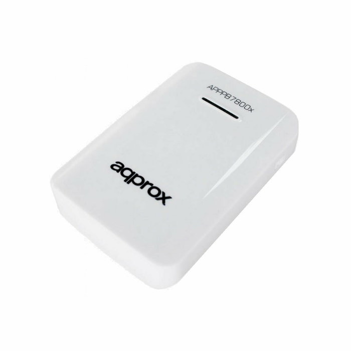 APPROX Power Bank Universal 7800 mAh Blanco