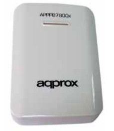 APPROX Power Bank Universal 7800 mAh (Blanco) APPROX Power Bank Universal 7800 mAh (Blanco)