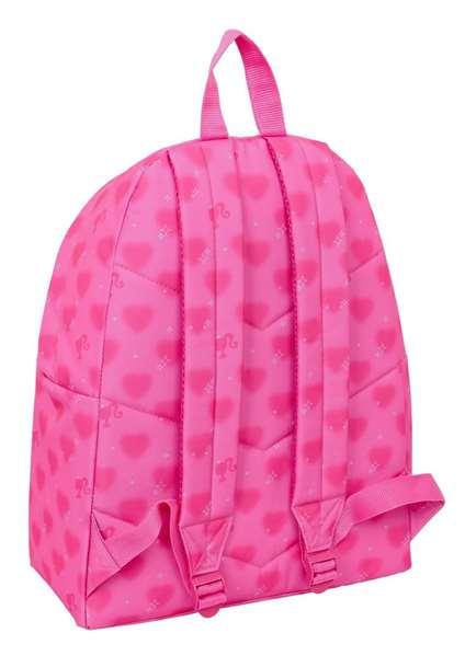Safta Mochila Barbie Corazones 33x42x15 cm