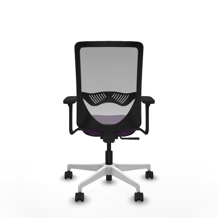 PIQUERAS Y CRESPO Silla de oficina Zulema con mecanismo Sincro, Morado y Gris PIQUERAS Y CRESPO Silla de oficina Zulema con mecanismo Sincro, Morado y Gris
