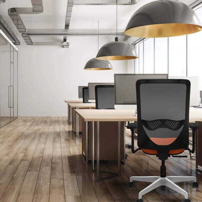 PIQUERAS Y CRESPO Silla de oficina Zulema con mecanismo Sincro, Morado y Gris PIQUERAS Y CRESPO Silla de oficina Zulema con mecanismo Sincro, Morado y Gris