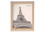 Giftdecor Portafoto Plata Color Madera 20x25 cm (Set de 24)