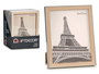 Giftdecor Portafoto Plata Color Madera 20x25 cm (Set de 24)