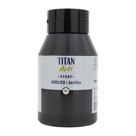 Titan Arts Acrílico Study Negro Marfil Bote 1000ml nº82