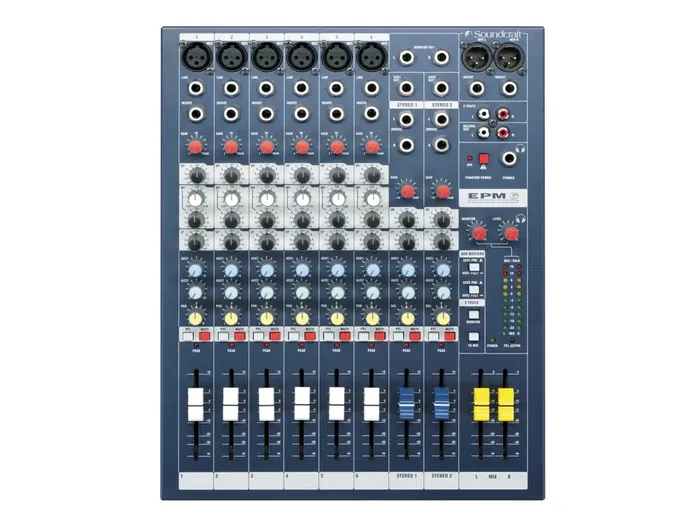 SOUNDCRAFT Epm 6 Mesa de Mezclas Profesional 6 Canales