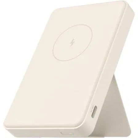 Xiaomi Power Bank Magnético 6000mAh WPB0620MI BHR9074GL Carga Inalámbrica 15W Beige