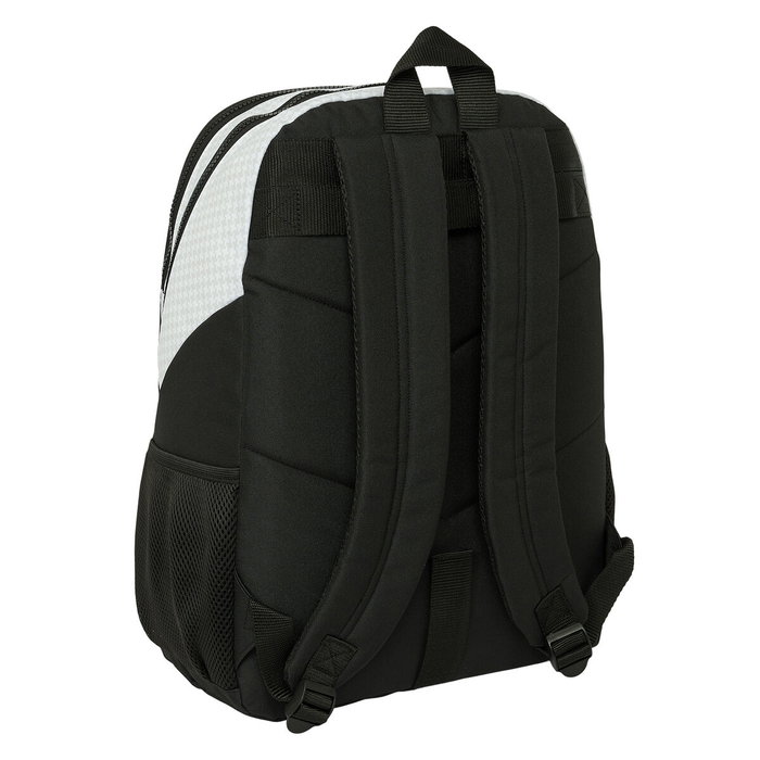 Safta Mochila Escolar Adaptada Carro Real Madrid 1ª Equipación 2024-2025 Safta Mochila Escolar Adaptada Carro Real Madrid 1ª Equipación 2024-2025