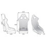 OMP Asiento Racing WRC FIA 8855-1999 Negro