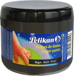PELIKAN Pintura de Dedos 500 ml Negro Nº11