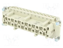 HARTING Han E® Conector HDC Hembra 24+PE