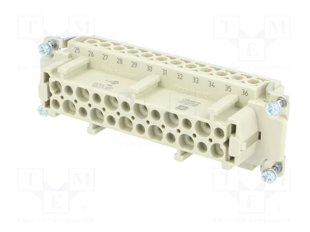 HARTING Han E® Conector HDC Hembra 24+PE