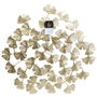 Home Deco Factory Mural Flores Metálico Ginkgo Mirage Decoración Pared d.48 cm