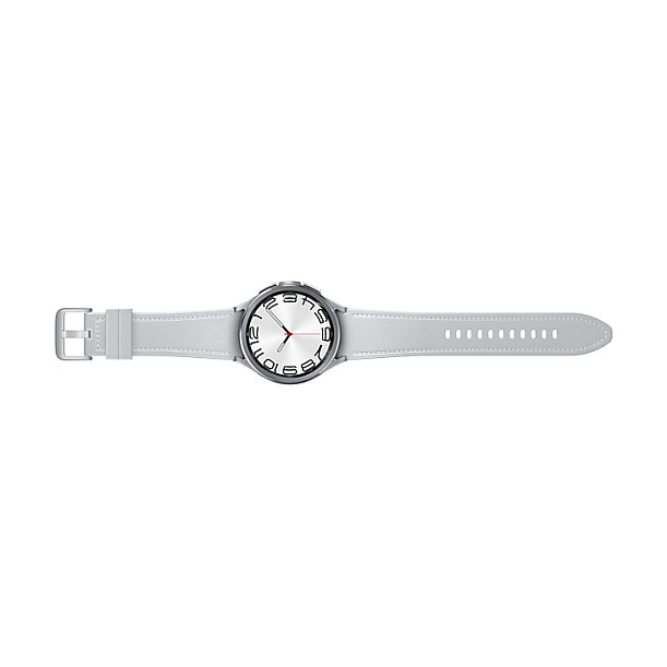 Samsung Galaxy Watch 6 Classic 47 mm Plata - Reloj Inteligente LTE, Zafiro, Wear OS, GPS, Monitor Cardíaco, 16 GB, R965