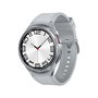 Samsung Galaxy Watch 6 Classic 47 mm Plata - Reloj Inteligente LTE, Zafiro, Wear OS, GPS, Monitor Cardíaco, 16 GB, R965