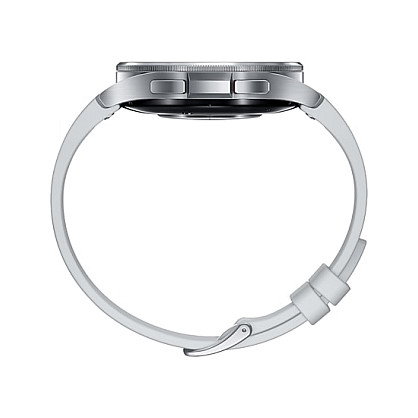 Samsung Galaxy Watch 6 Classic 47 mm Plata - Reloj Inteligente LTE, Zafiro, Wear OS, GPS, Monitor Cardíaco, 16 GB, R965