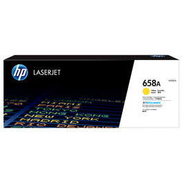 HP Cartucho de Tóner Original LaserJet 658A Amarillo, 6000 páginas