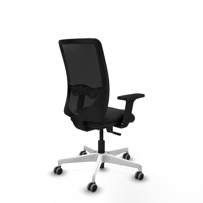 PIQUERAS Y CRESPO Silla de oficina Zulema con mecanismo Sincro, Negro