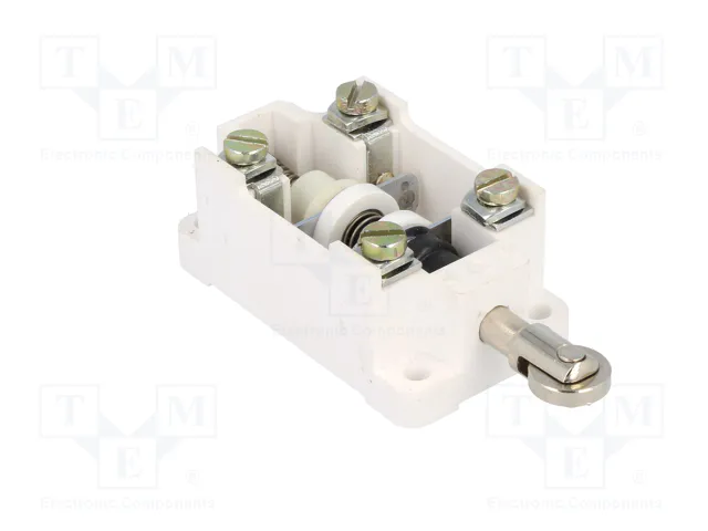 PROMET LK-1R Interruptor de fin de carrera con espiga con roldada paralela