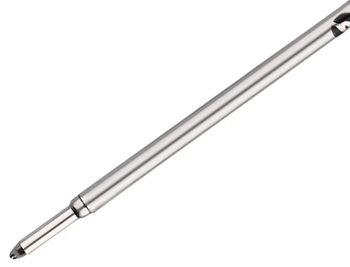 Belius Recambio Bolígrafo con Rosca Negro Caja 3 Unidades Punta M 1mm Tinta Negra Made in Germany