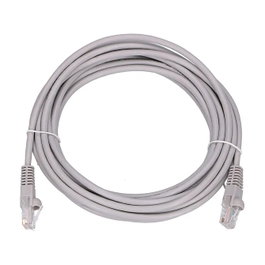Extralink Cable de red LAN Patchcord Cat.5e UTP 5m Gris