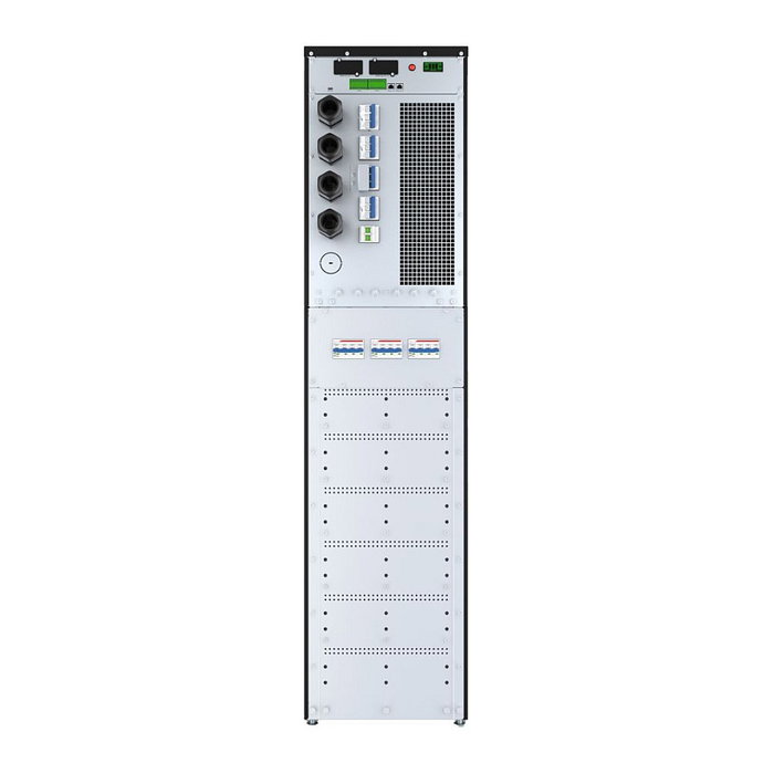Eaton 93T15KMBSBI - SAI UPS Torre 15 kVA / 15000 W, Doble Conversión en Línea, 3 Fases, 380-415 V, 50/60 Hz, Color Negro