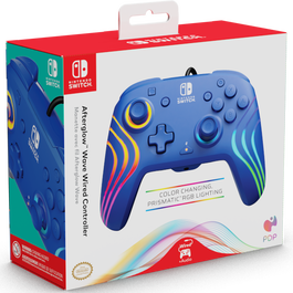 PDP Afterglow Wave Wired Controller Azul para Nintendo Switch