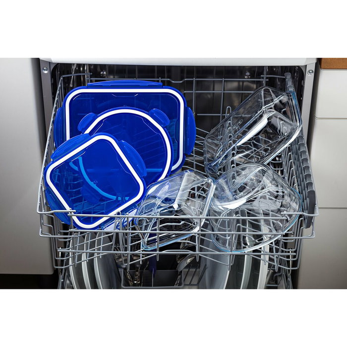 Pyrex® Cook&Go Recipiente Hermético Cuadrado de 0,80 L Pyrex® Cook&Go Recipiente Hermético Cuadrado de 0,80 L