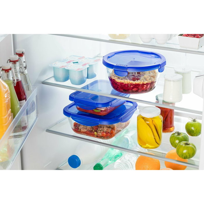 Pyrex® Cook&Go Recipiente Hermético Cuadrado de 0,80 L Pyrex® Cook&Go Recipiente Hermético Cuadrado de 0,80 L
