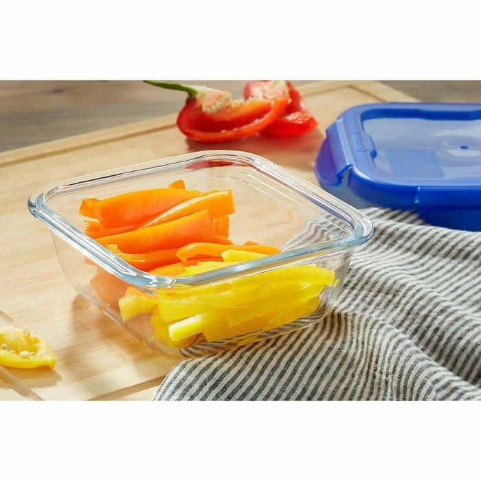 Pyrex® Cook&Go Recipiente Hermético Cuadrado de 0,80 L Pyrex® Cook&Go Recipiente Hermético Cuadrado de 0,80 L