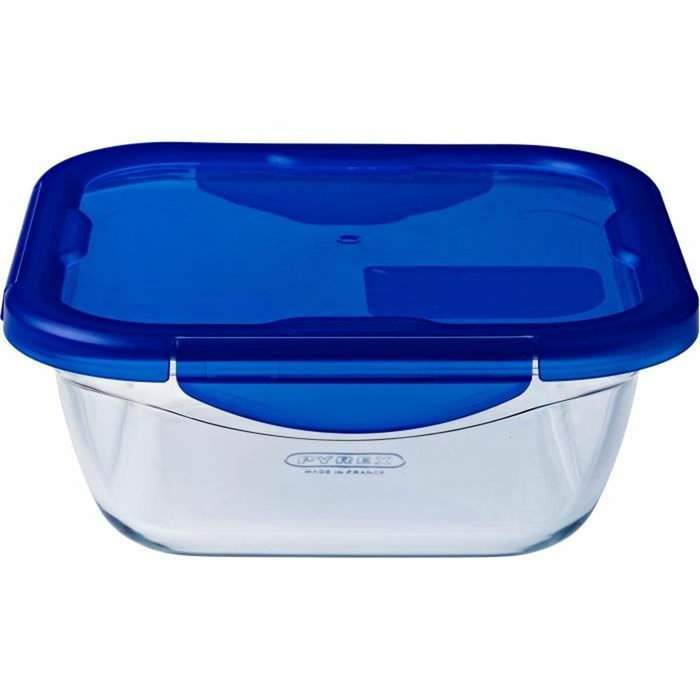 Pyrex® Cook&Go Recipiente Hermético Cuadrado de 0,80 L Pyrex® Cook&Go Recipiente Hermético Cuadrado de 0,80 L