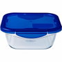 Pyrex® Cook&Go Recipiente Hermético Cuadrado de 0,80 L