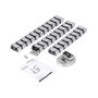 StarTech CMVBMOD Organizador de Cables Plata