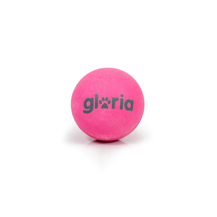 Gloria Pelota Superflexi Foam S Gris-Rosa 4.5 cm 2 Piezas