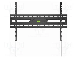 Gembird WM-86F-01 Soporte para TV de hasta 86 pulgadas, Negro