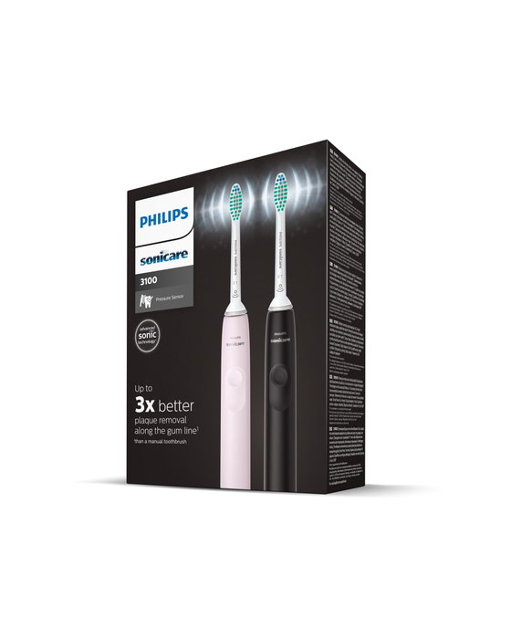 Philips Philips Toothbrush 3100 Series HX3675/15 Negro