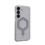 Urban Armor Gear Funda Plyo Pro para Samsung Galaxy S25 Plus, Transparente Plata, TPU, Resistente a Golpes y Compatible con MagSafe