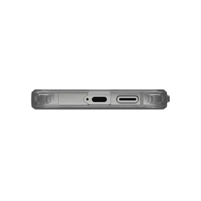 Urban Armor Gear Funda Plyo Pro para Samsung Galaxy S25 Plus, Transparente Plata, TPU, Resistente a Golpes y Compatible con MagSafe