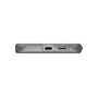 Urban Armor Gear Funda Plyo Pro para Samsung Galaxy S25 Plus, Transparente Plata, TPU, Resistente a Golpes y Compatible con MagSafe